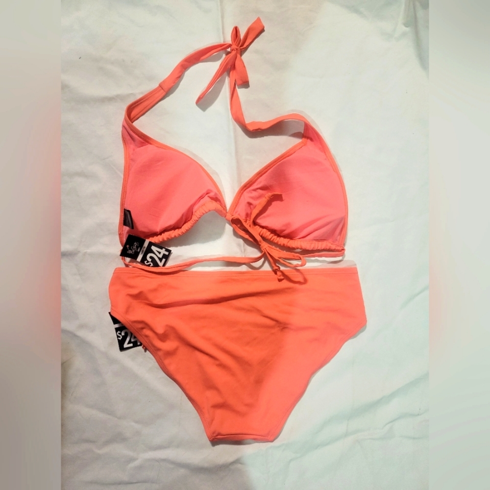Peach Bikini Top